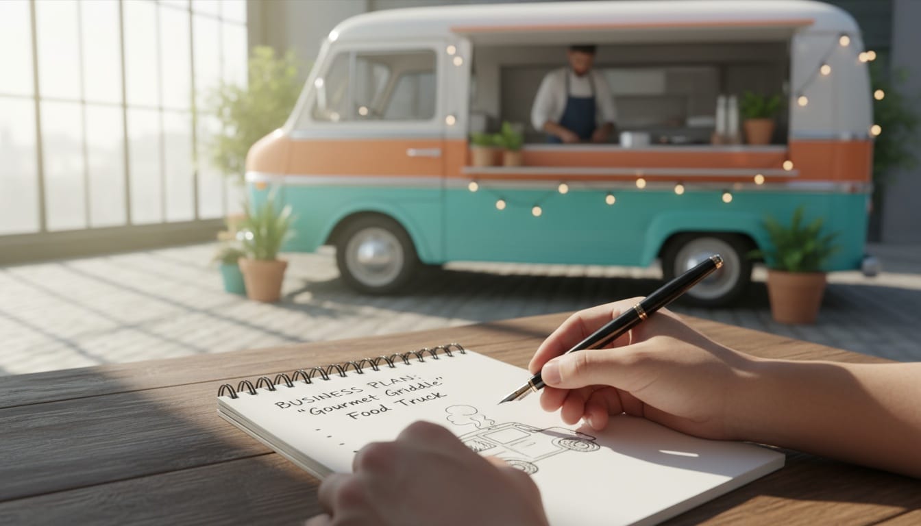Business planning timeline with weekly milestones and deadlines