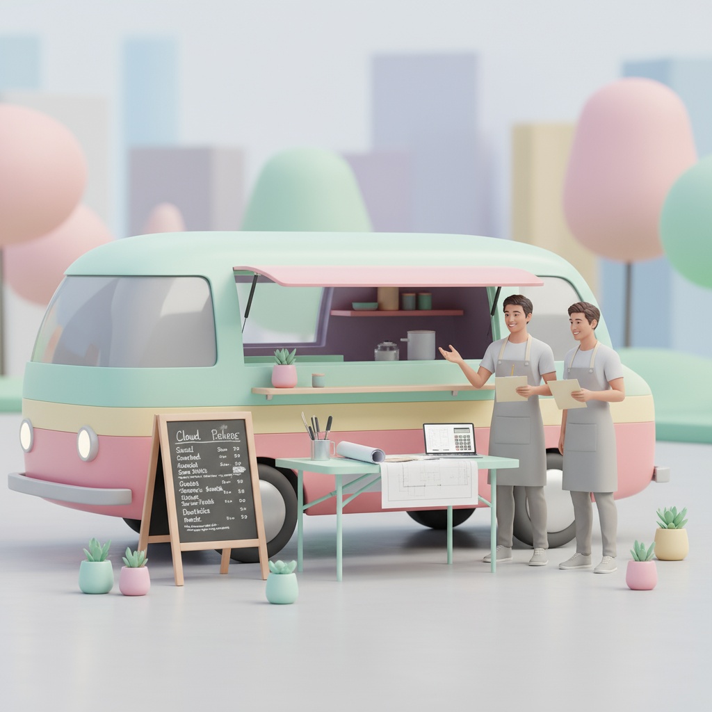 Food truck financing options and loan application process