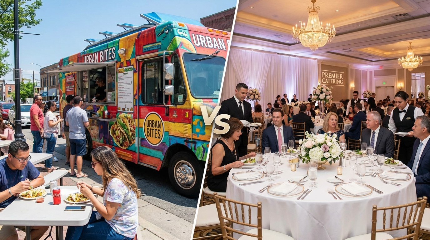 Food truck vs catering: pros, cons, and who it's for