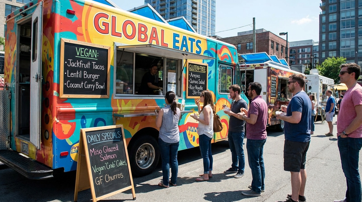 Menu diversification: specials, LTOs, and dietary options